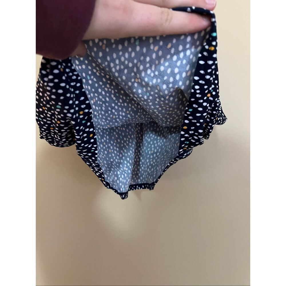Isabel Maternity By Ingrid & Isabel Blue Polkadot Swimsuit Top Woman’s Size Medi - Picture 3 of 8